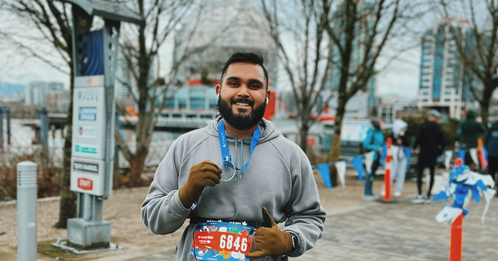 Getting to my first 5km race 🏃🏽‍♂️